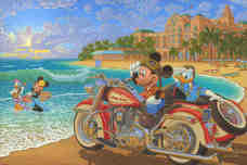 Daisy Duck Art Walt Disney Animation Artwork Where the Road Meets the Sea (Premiere)